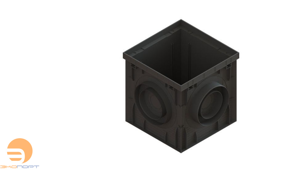 Дождеприемник PolyMax Basic ДП-30.30.30-ПП пластиковый 8370-М