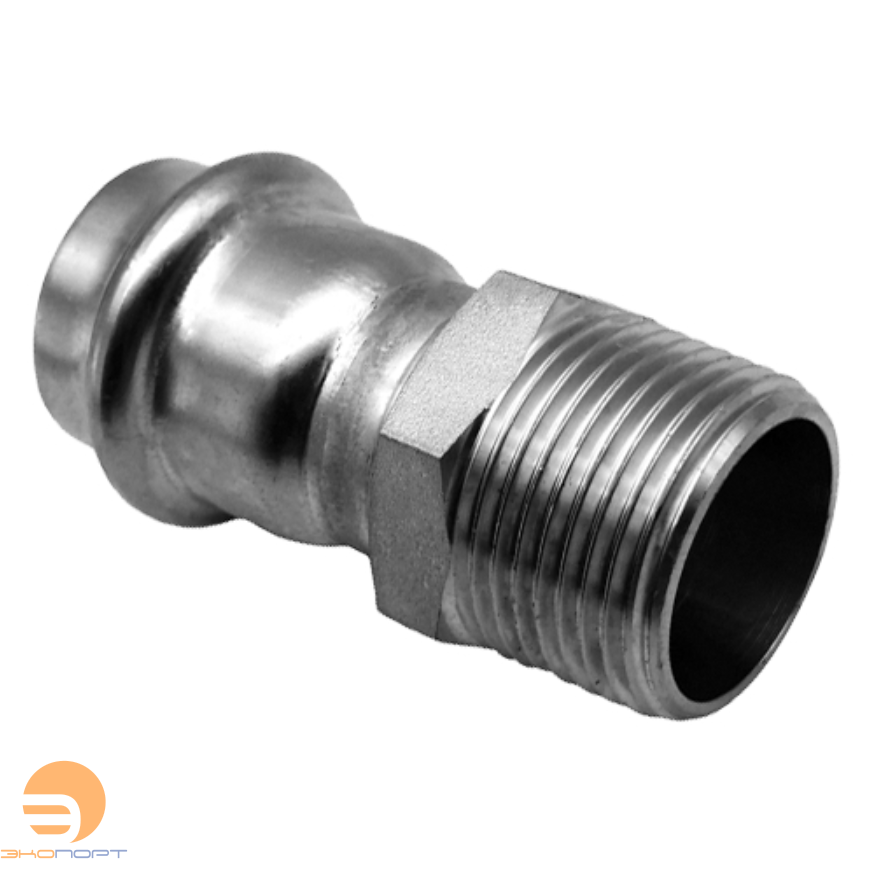 Переходник 18х3/4 НР нерж. Kromwell