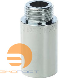 Удлинитель  НВ 40ммх1/2" хром  STOUT