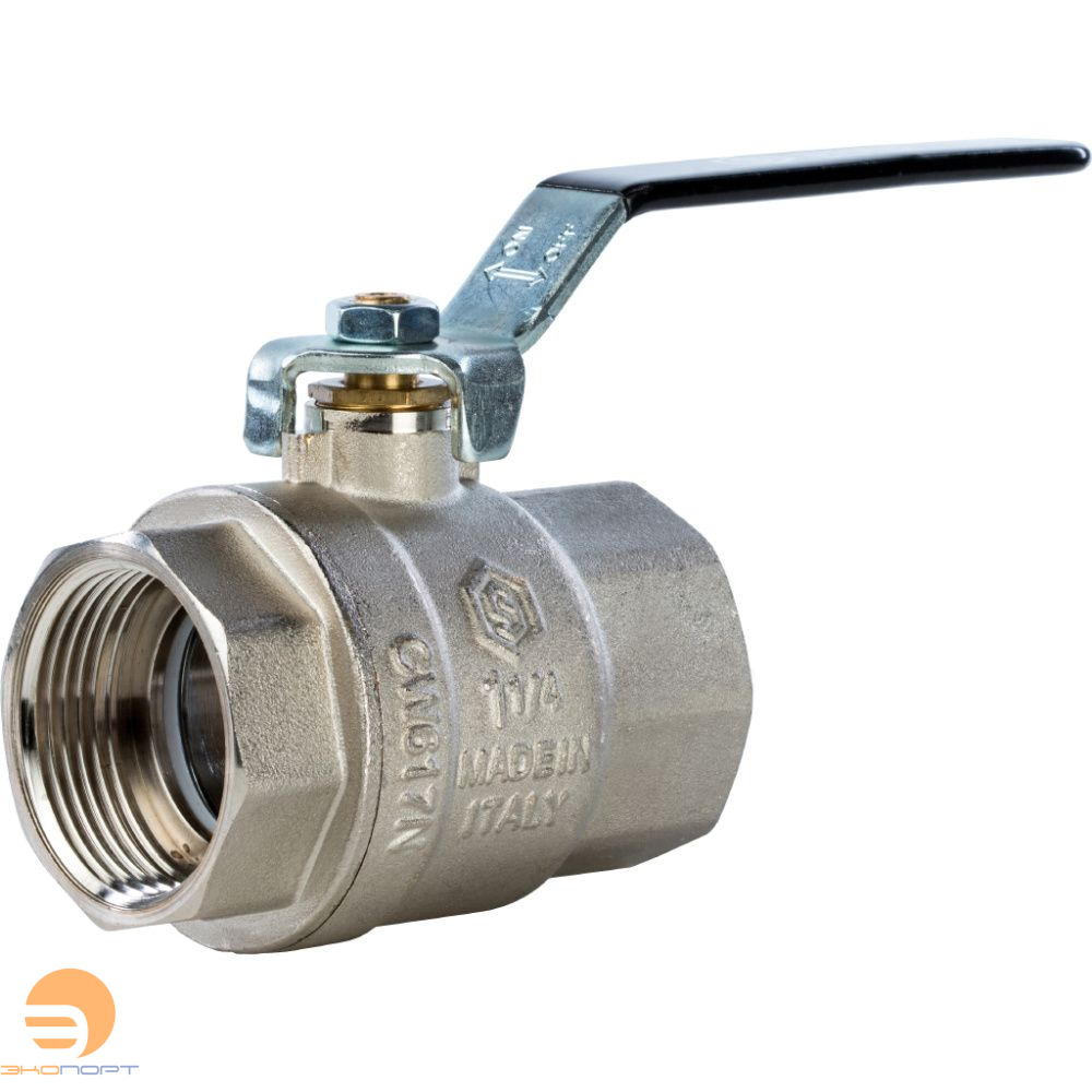 Кран шаровой полнопроходной ВВ  11/4" (ручка) STOUT