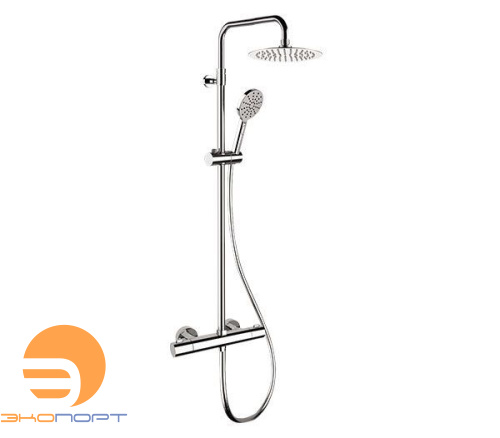 Душевая система термостатическая, хром, Remer, в наличии