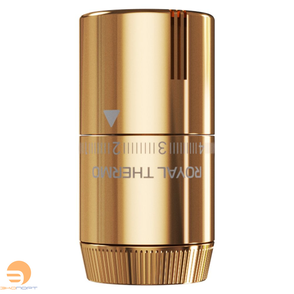 Термоголовка  жидкостная Design М30х1,5 (золото) Royal Thermo (НС-1706250)