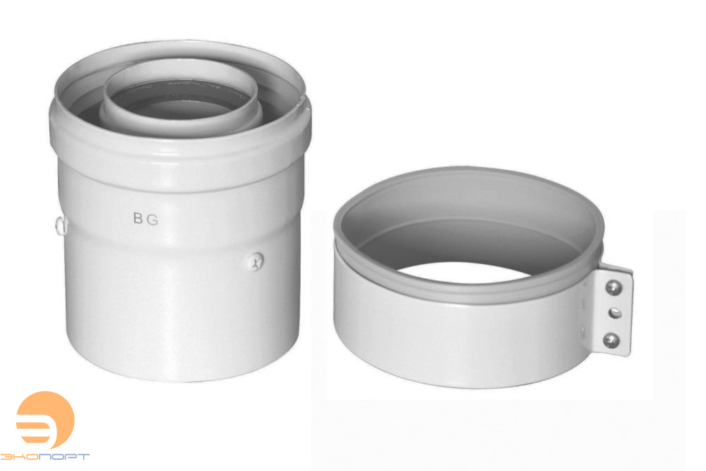 Адаптер для коаксиального дымоудаления DN60/100 (BAXI)