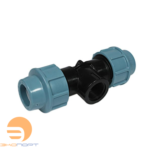 Тройник ВР 32х3/4" Unidelta ПНД