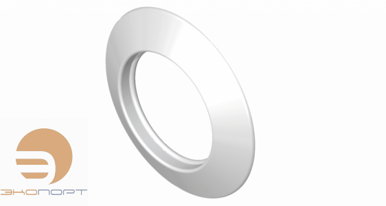 Накладка декоративная D80 (белая) ROMMER 