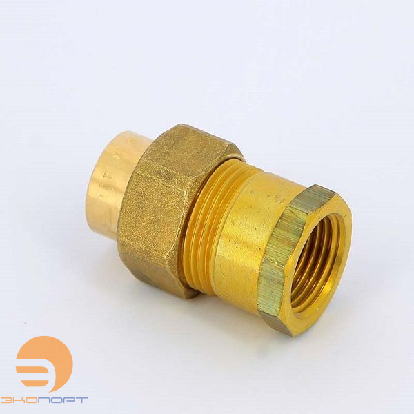 Сгон (американка) В-пайка 15х1/2" с прокладкой [94330G] Viega