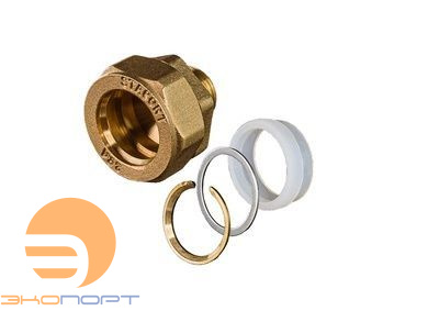 Соединение (муфта) SM 40х1 1/2"НР с мет. кольцом STACORT