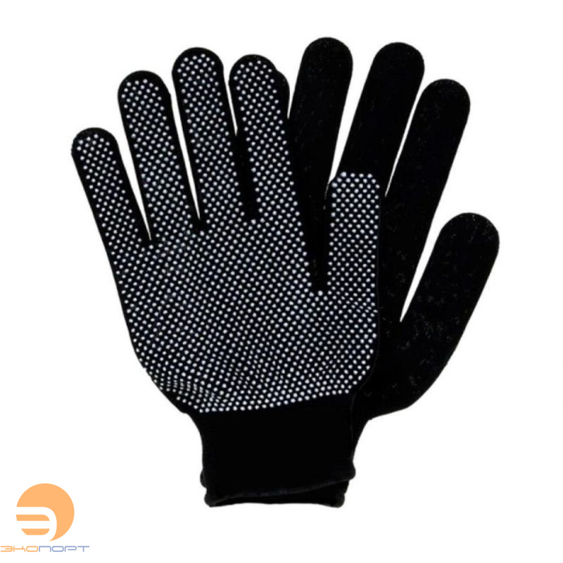 Перчатки рабочие нейлоновые с ПВХ ТОЧКА 13 класс вязки МИКРОТОЧКА 