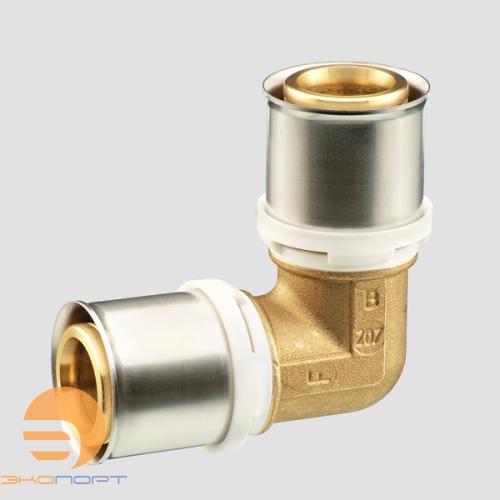 Угольник 90* 26х26 латунь alpex-duo XS Frankische
