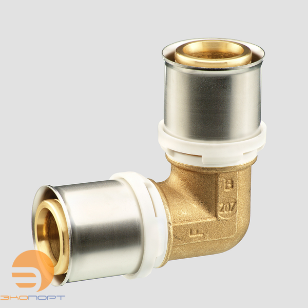 Угольник 90* 26х26 латунь alpex-duo XS Frankische