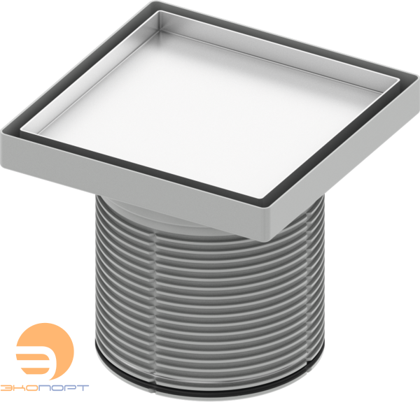 Основа для плитки 150x150 plate, в стальной рамке, с монтаж. эл-том TECE