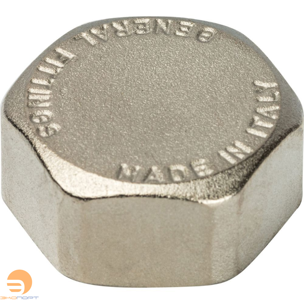 Заглушка ВР  3/4 (никель) Stout