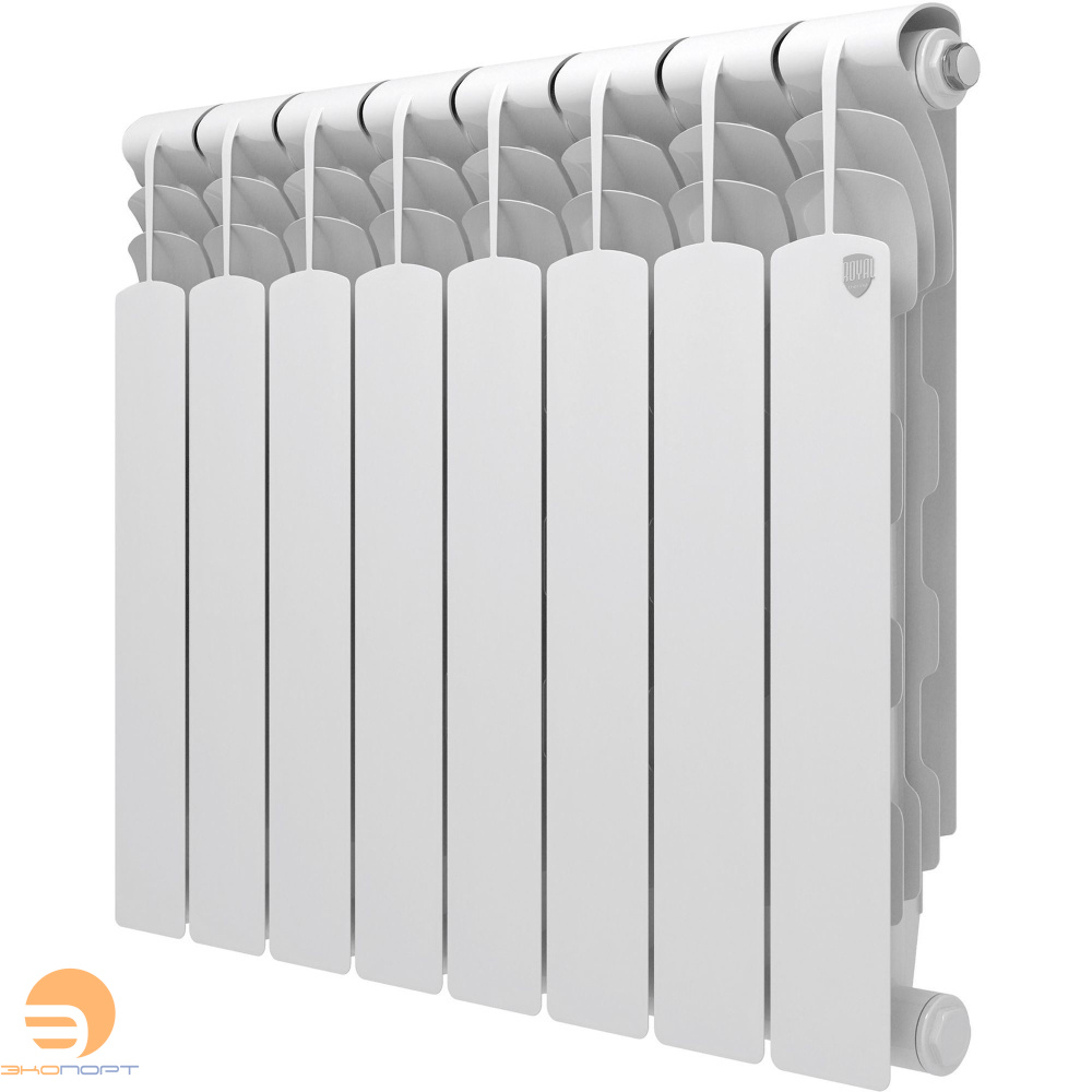 Радиатор биметаллический Revolution Bimetall 500/80  8 секций Royal Thermo