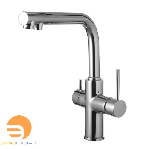 Смеситель для кухни COMFORT (LM3060C), с подключением к фильтру питьевой воды, хром, LEMARK