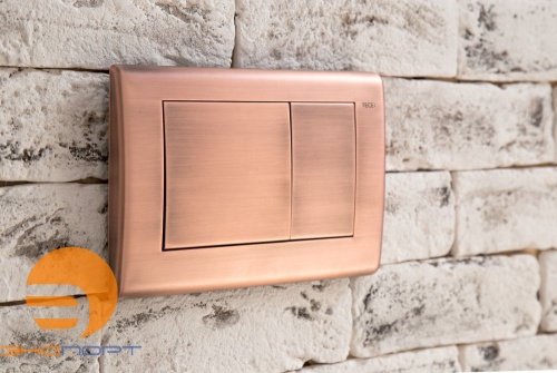 Клавиша TECEplanus, 2 клавиши, состаренная медь 