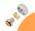 Соединитель конусный 20*2 G3/4" с никел. гайкой KAN-therm