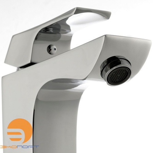 Смеситель для умывальника UNIT, монолитный, высокий, хром, LEMARK