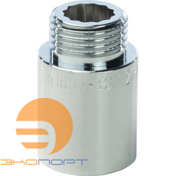 Удлинитель  НВ 30ммх1/2" хром  STOUT