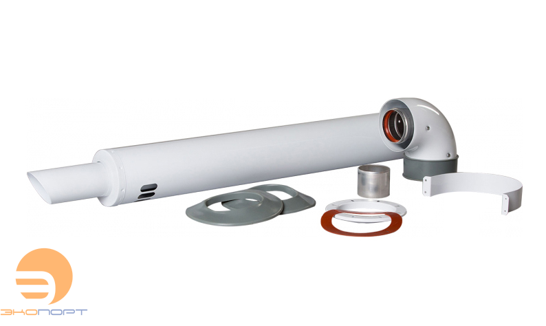 Комплект коаксиальный антилед DN60/100 (ARISTON-BAXI-CHAFFOTEAUX-PROTHERM-VAILLANT-VIESSMANN