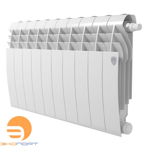 Радиатор биметал. BiLiner Bianco 350/87 10 секций (белый) Royal Thermo