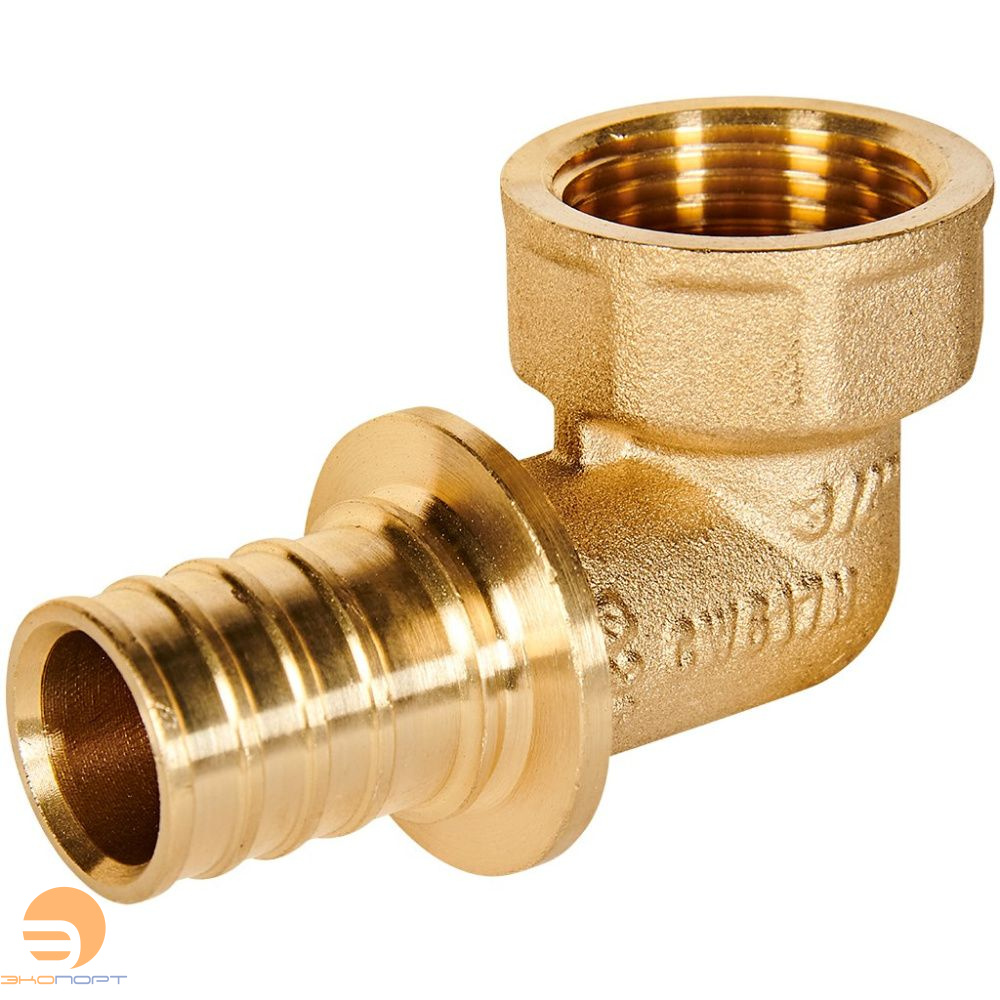 Угол переходной 25-3/4 ВР латунь Rommer