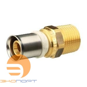 Муфта  20-1/2" НР alpex-duo XS, латунь Frankische