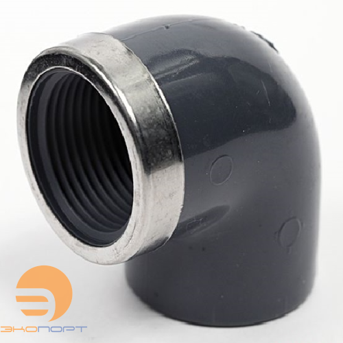 Угольник 90* (63*2") перех. вн.р.-PVC-U