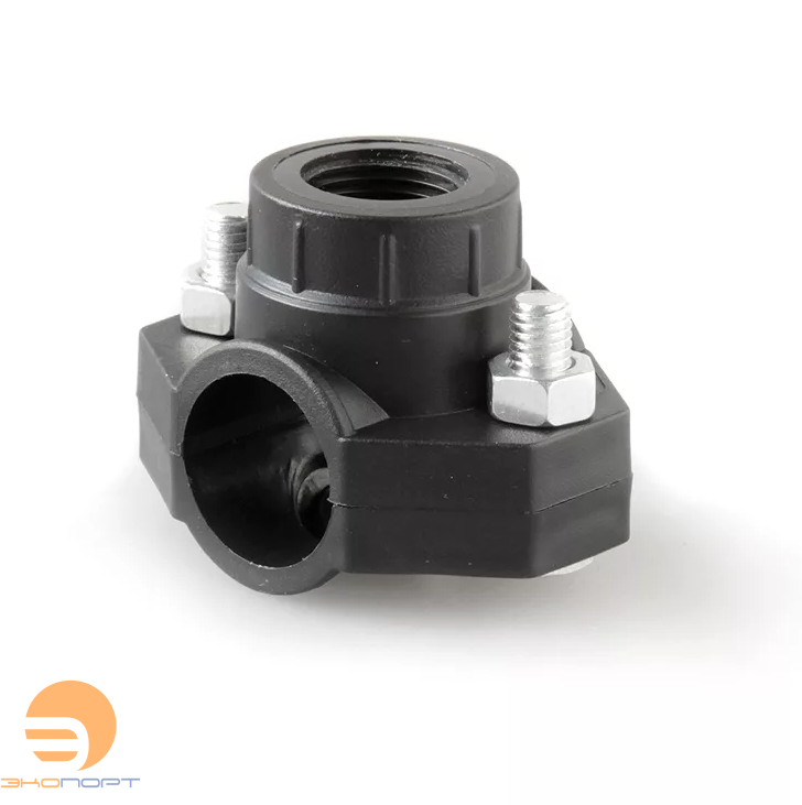 Седло (крепление болт) 40х3/4 ПЭ