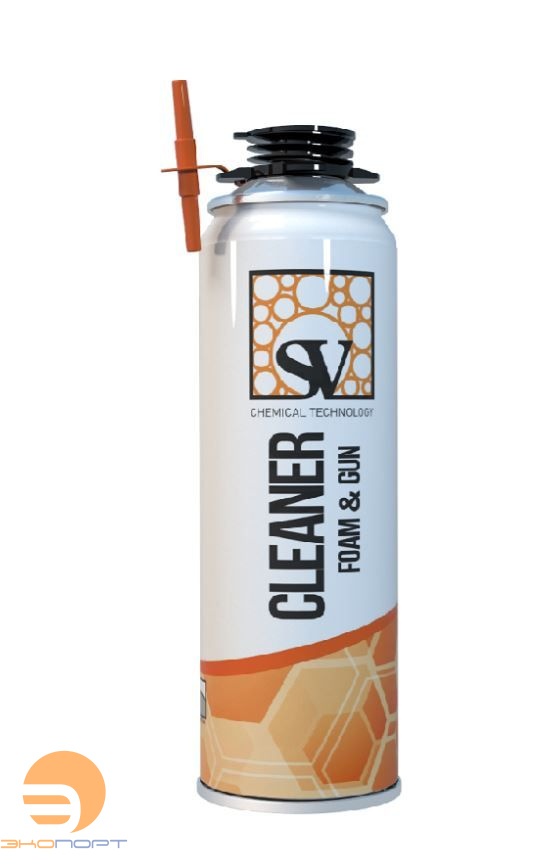 Очиститель монтажой пены SV CLEANER FOAM&GUN,400 г