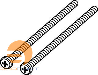 Комплект монтажных винтов "Easy fit" (2 шт), TECE Комплект монтажных винтов "Easy fit" (2 шт), TECE