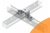 Скоба соединительная TCC SC 28х 30 4F5, Termoclip