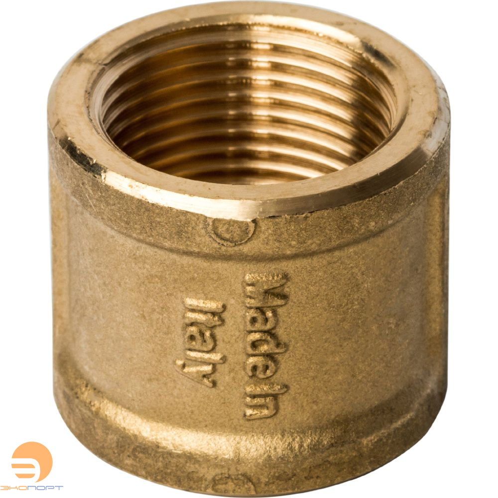 Муфта ВВ   3/4х3/4 (латунь) STOUT