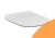 Сиденье с крышкой TESI тонкое, тип SANDWICH, (soft close), IDEAL STANDARD