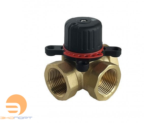 Клапан поворотный Wester VRS3, 3-ход. (DN20,Kvs4,PN10,ВР 3/4",ГВ-КО-РО-ТП-ТТ-ОХ-ВК)