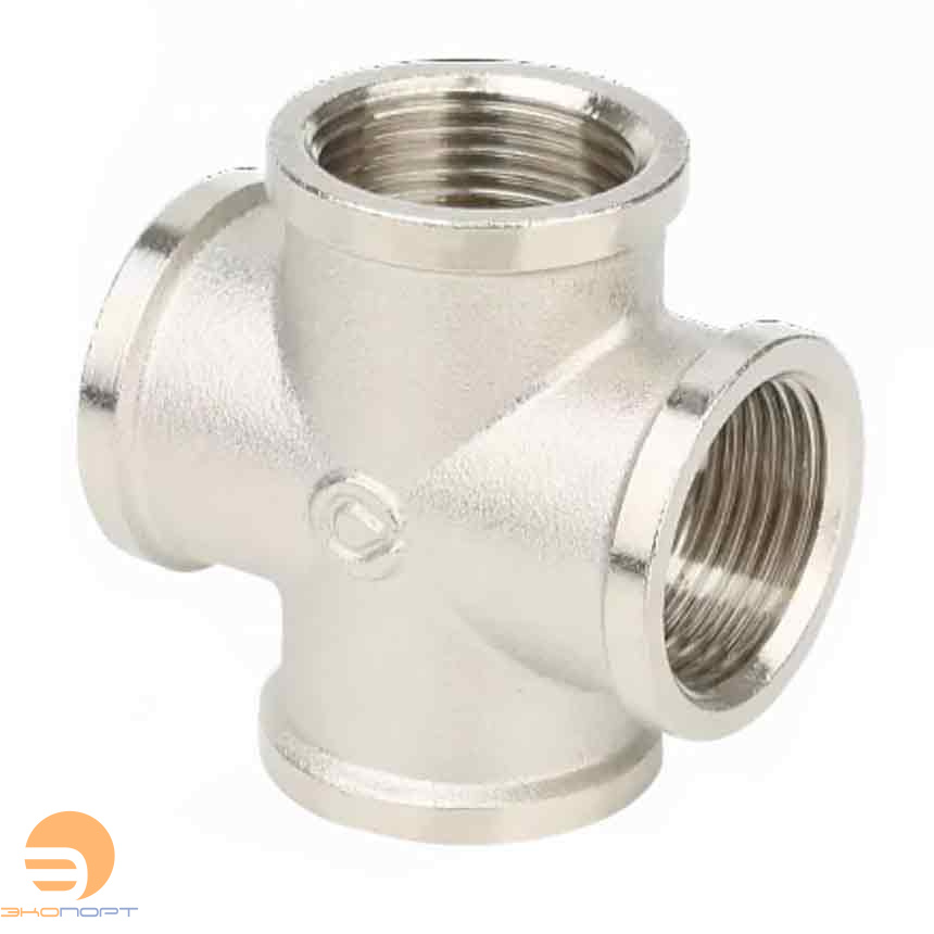 Крестовина ВВ 3/4" (никель) Gappo
