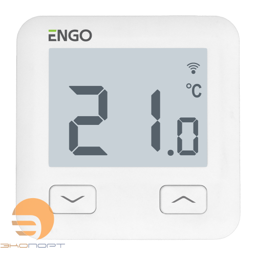 Терморегулятор программируемый встраиваемый, белый, управляемый через интернет  E10W230WiFi ENGO