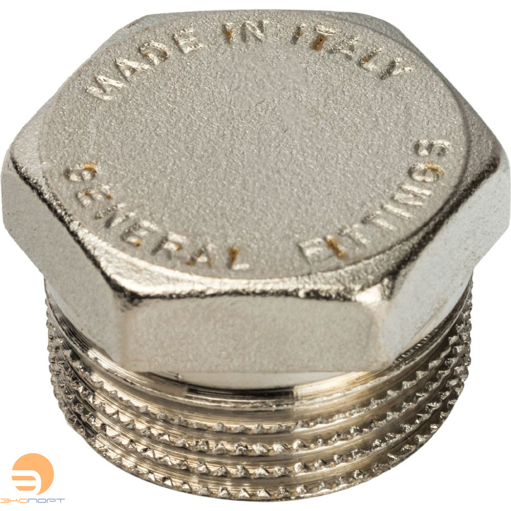Заглушка НР  3/4 (никель) Stout