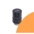Головка термостатическая жидкостная черная М30х1,5 мм Gappo