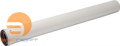 Элемент дымохода DN 80 труба 1000 мм утепленная п/м (алюминий) STOUT