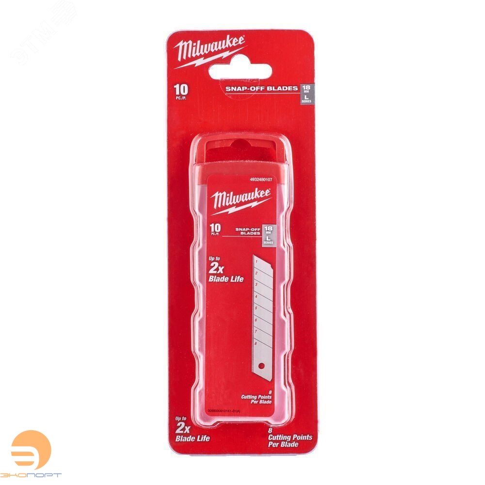 Лезвие сменное сегментированное 18мм ( 1шт.), Milwaukee