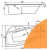 Ванна МАЙОРКА ассиметричная XL 160*95, Белая, Лев. Santek