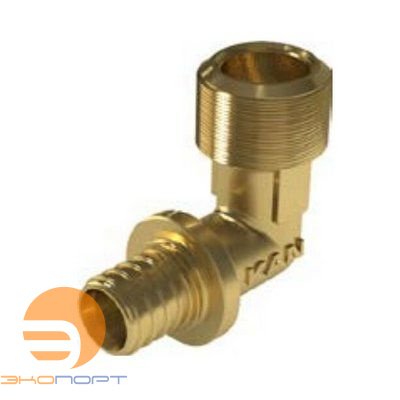 Отвод 32 G1" НР латунный UltraLine KAN-therm