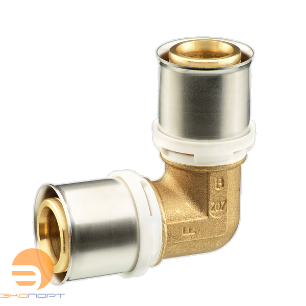 Угольник 90* 32х32 латунь alpex-duo XS Frankische