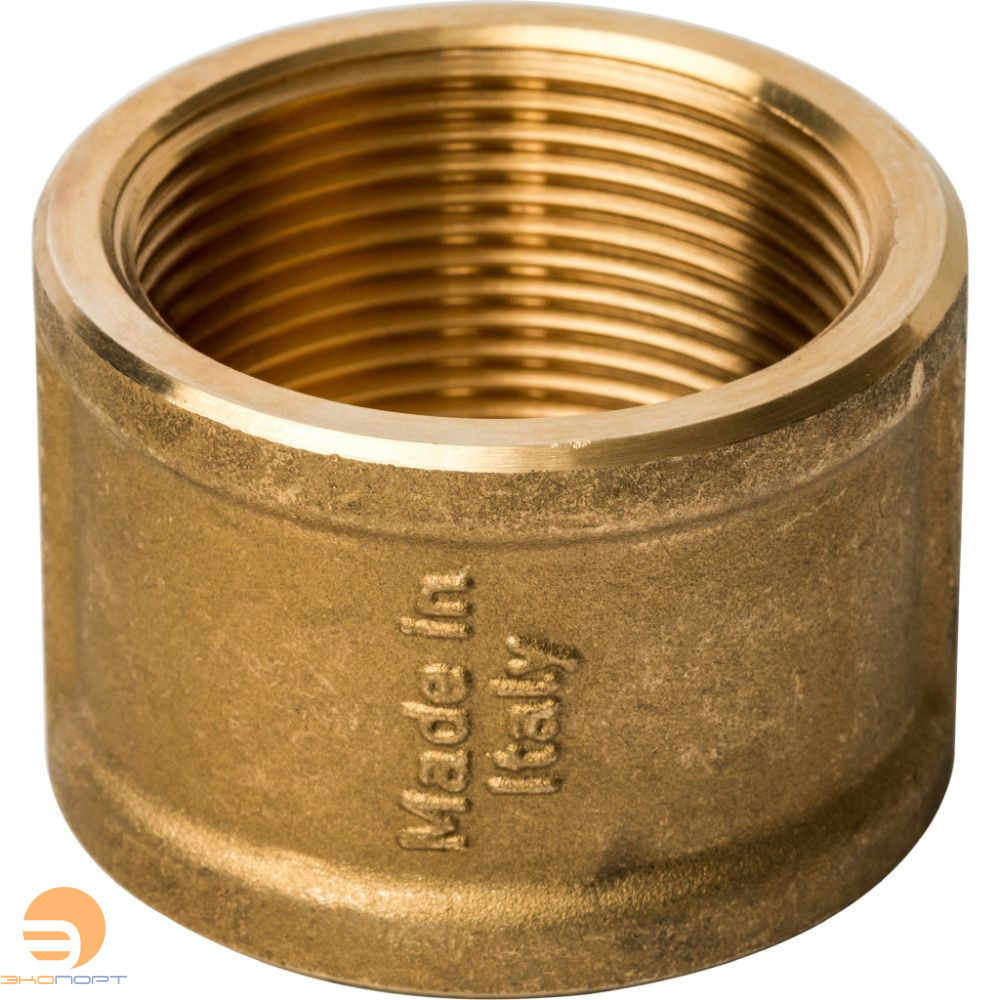 Муфта ВВ 11/2х11/2 (латунь) STOUT