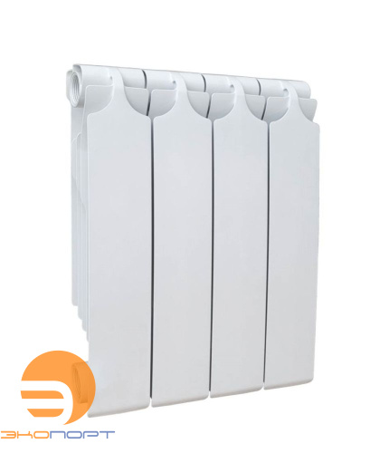 Радиатор биметаллический BR1 350/90 мм 4 секции Теплоприбор