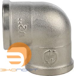 Угольник ВВ  1/2х1/2 (никель) Stout