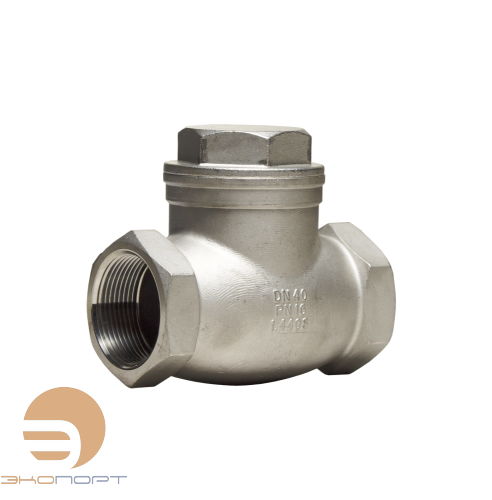 Обратный клапан CVT16.04.015.16.Р/Р, из нерж.ст., DN015 PN16 Tmax=180o CГРАНЛОК®