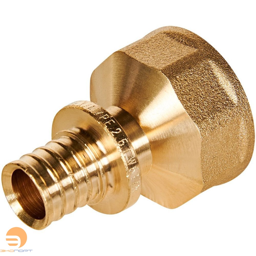 Муфта переходная 16-3/4 ВР латунь Rommer