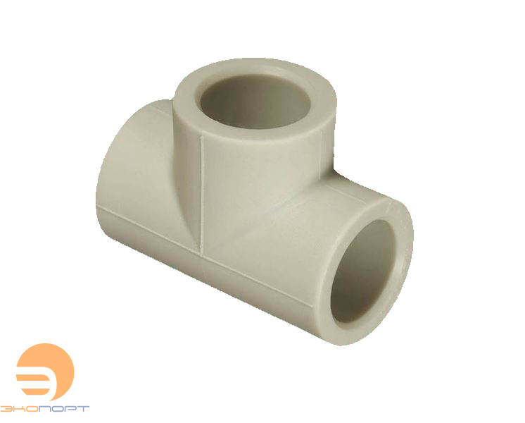 Тройник 25-25-25 PPRC серый KALDE