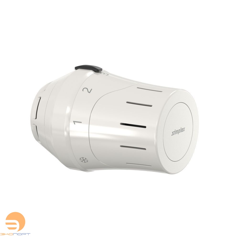 Термостат Exclusive TC-E1 M30х1,5, белый, с уст.нуля Simplex